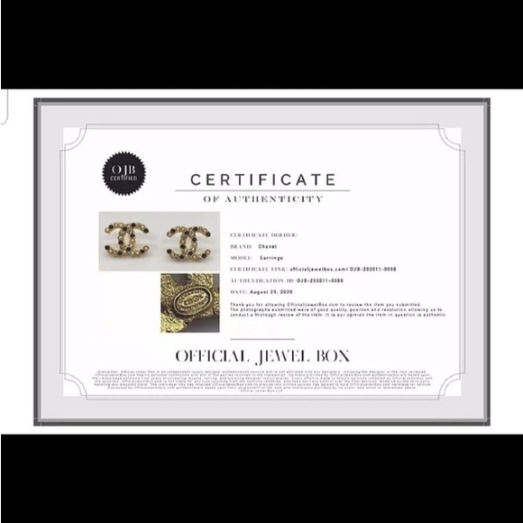 Chanel Earrings with Box - Picture 3 of 3